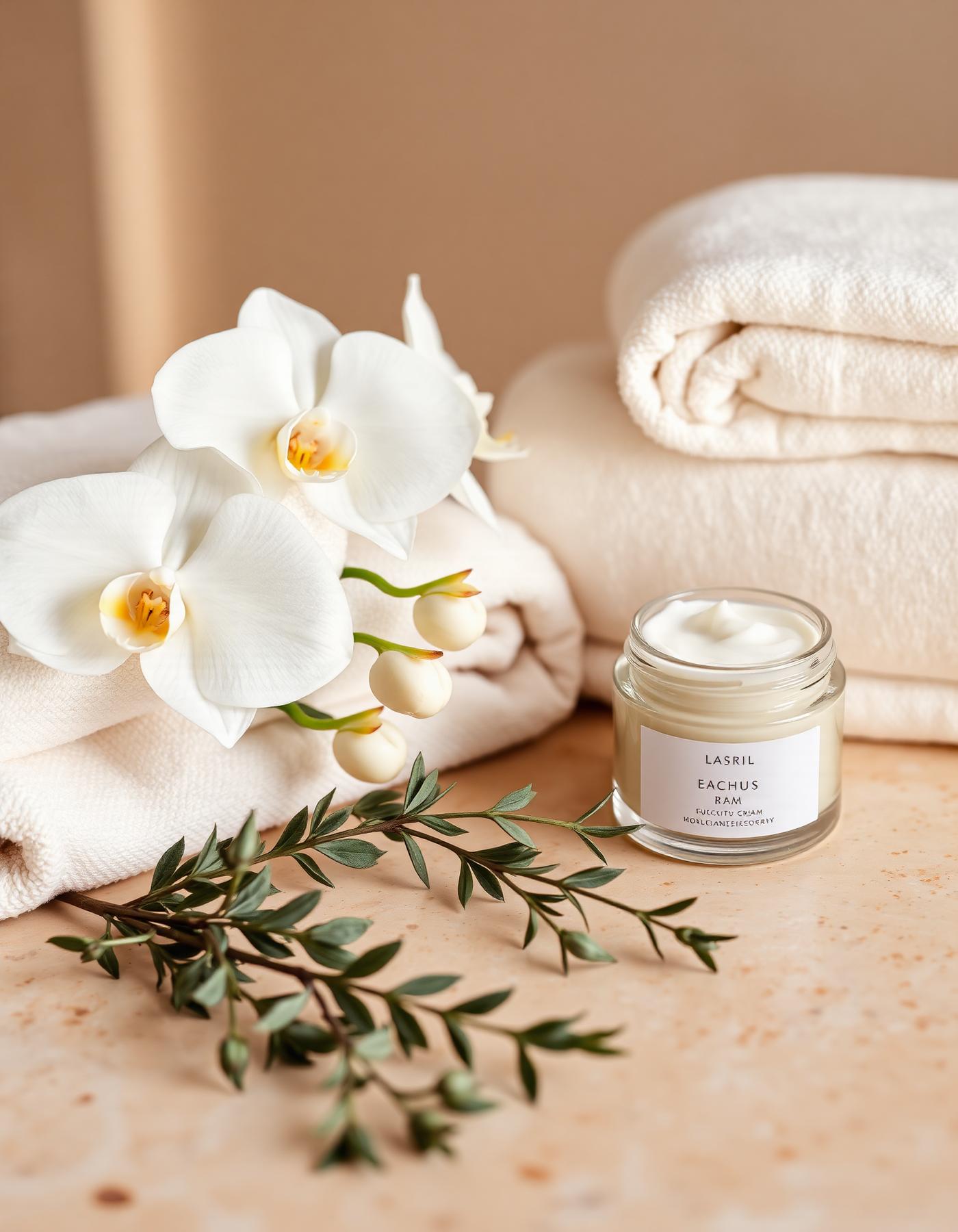 Luxury skincare ritual at Luxe Glow Skin